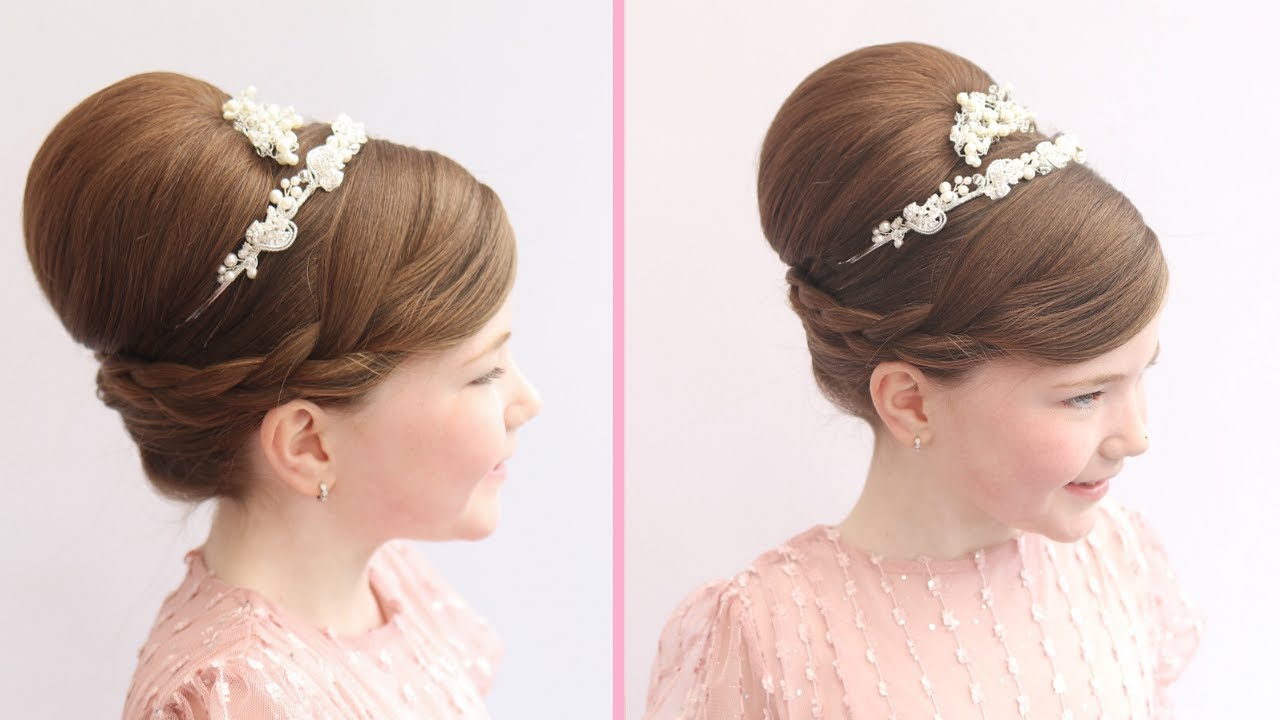 Two Simple Cinderella / Princess Hairstyles | Q's + Lu's Hairdos - YouTube